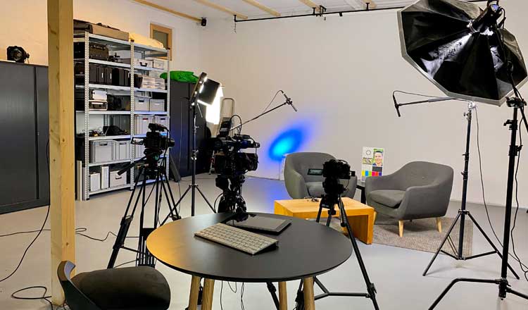 Unser video4net-Studio am Stadlberg ist am Start