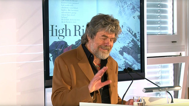 Reinhold Messner zu Gast bei WACKLER